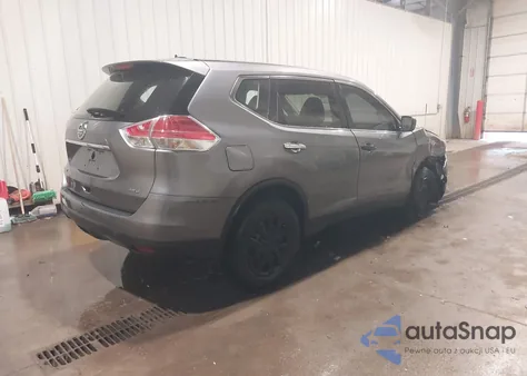 2016 Nissan Rogue S from USA, damaged, VIN KNMAT2MV2GP621562